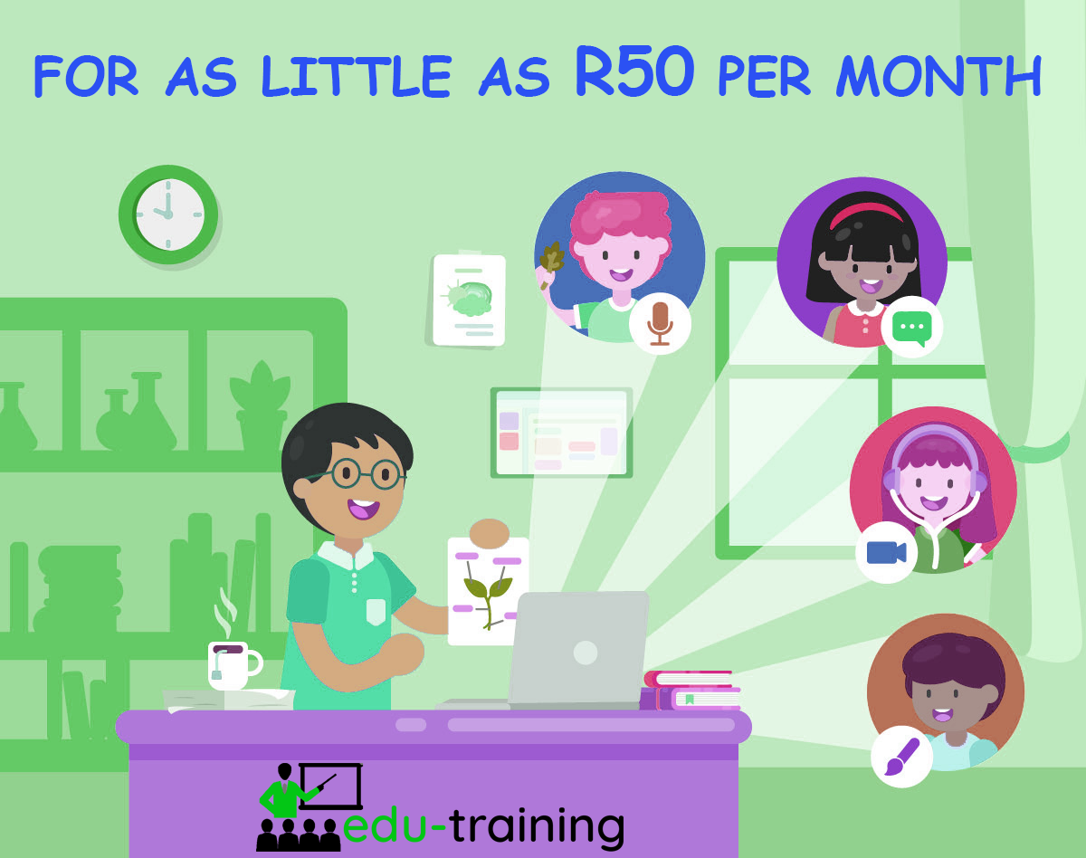 Remote Learning solution for as little as R50 per month